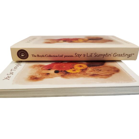 Vintage Boyds Bears Thank you Cards & Envelopes 2001 Boyds Collection Made USA - Picture 6 of 9